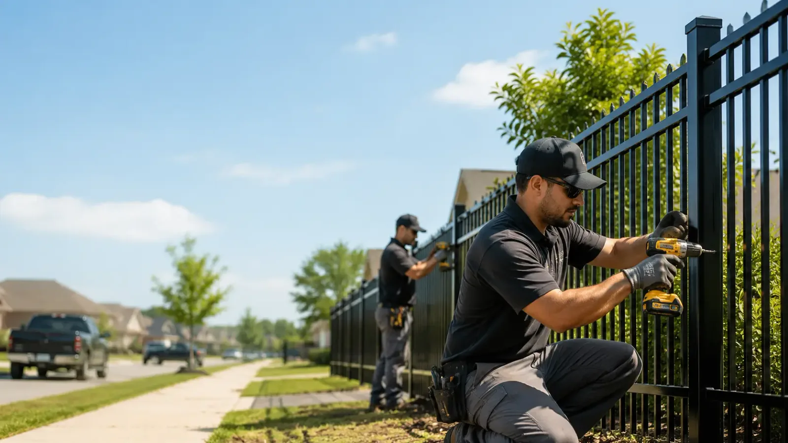 Metal Fence Installation in Linwood, NC